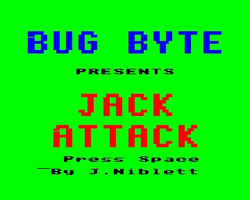 Jack Attack (198x)(Bug-Byte) screen shot title